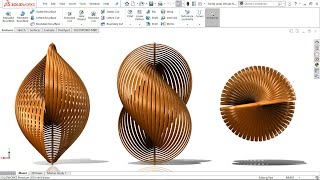 Master SolidWorks  Create a Twisty Lamp Shade Design 10 Best Practices to Transform Your Skills [upl. by Patti]