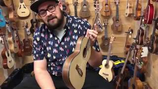 Kala Ukuleles  Comparing 17 key models  SopranoConcertTenorBaritone6amp8 String [upl. by Alvie97]