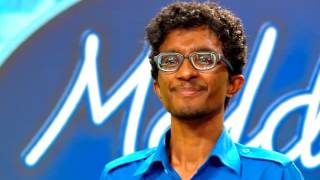 DHIRAAGU presents Maldivian Idol  The Security guard taking the stage [upl. by Leahcin]