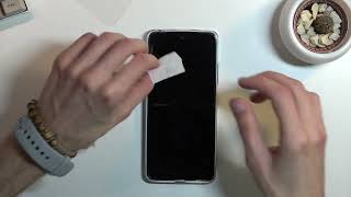 REDMI Note 11S Install Tempered Glass  Apply Screen Protector [upl. by Emelita987]