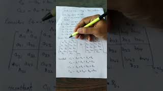 Strassens Matrix MultiplicationMalayalam [upl. by Enimzzaj]