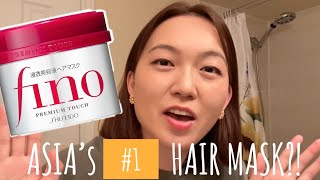 Is this “cultfavorite” hair treatment mask any good  Reviewing Shiseido’s Fino Premium Touch [upl. by Nalhsa]