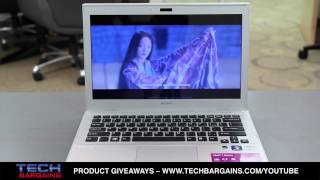 Sony Vaio 133 Inch T Series Ultrabook Video Review HD [upl. by Areyk]