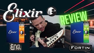 Elixir NANOWEB and OPTIWEB Guitar Strings  Differences [upl. by Avid]