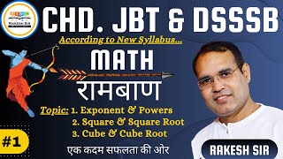 CHD JBT amp DSSSB MATH रामबाण Class 1  By Rakesh Sir [upl. by Eniamurt780]