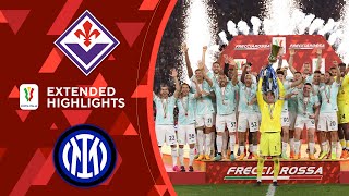 Fiorentina vs Inter Extended Highlights  Coppa Italia Final  CBS Sports Golazo [upl. by Yenohtna]