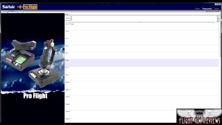 Saitek X52 Pro Software Review and Tutorial HD [upl. by Kamaria]