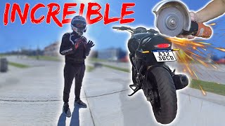 Yamaha FZ16 MODIFICADA 🔥Portapatente rebatible😍 TUTORIAL [upl. by Maon]