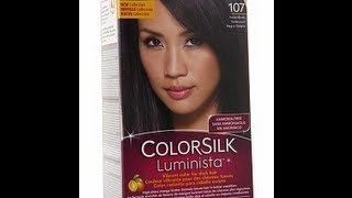 Revlon ColorSilk Luminista Hair Dye Review [upl. by Kciwdahc477]