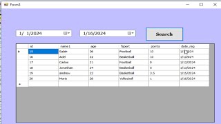 How to Search Data in SQL Server database Between Two Dates Using C [upl. by Enyale904]