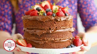 10Minute Easy Chocolate Cake  Made in the Microwave  Bigger Bolder Baking [upl. by Bobbe878]