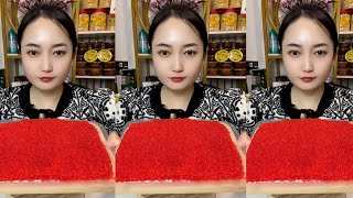 ASMR TOBIKO EGGS  FLYING FISH ROE  EXTREME EATING SOUNDS [upl. by Jacintha]