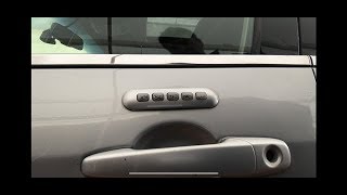 HOW TO REMOVE A KEYLESS ENTRY KEYPAD FROM THE DOOR [upl. by Berga545]