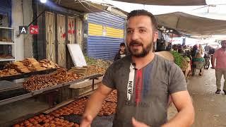 The markets in Qamishli city are witnessing a remarkable activity as the month of Ramadan approaches [upl. by Avek]