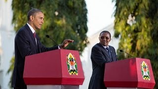 President Obama and President Kikwete Hold a Press Conference [upl. by Peednama]