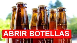 5 Formas De Abrir Una Botella Sin Abridor [upl. by Thia]