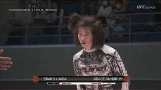 QUINTET Fight Night 3  Rikako Yuasa vs Grace Gundrum [upl. by Dowski]