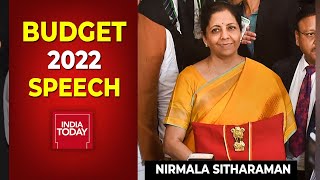 Finance Minister Nirmala Sitharaman Presents Union Budget 202223  India Today News In English [upl. by Baumann]