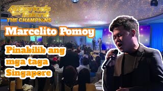 Marcelito pomoy  Hinangaan sa Singapore [upl. by Jordon]