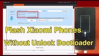 How To Flash Xiaomi Phones Without Unlock Bootloader Without EDL TESTPOINTFastboot [upl. by Ordisy]