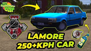 NEW CAR  DRIVABLE LAMORE  My Summer Car 82 [upl. by Kriste]