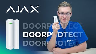 AJAX Alarm System Review Ajax DoorProtect Sensor [upl. by Sonaj]