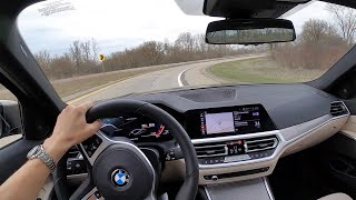 2020 BMW M340i xDrive  POV Driving Impressions [upl. by Avlasor]