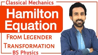 Hamilton Equation From Legender Transformation  Canonical Transformations  Classical Mechanic [upl. by Haraf660]