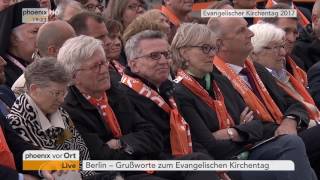 Deutscher Evangelischer Kirchentag Grußworte und Eindrücke von Besuchern am 240517 [upl. by Mages824]