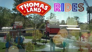 Thomas Land Rides  Edaville Family Theme Park [upl. by Danby]