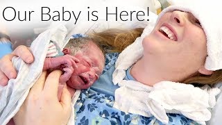 Birth Vlog  Welcome Luke Ballinger [upl. by Klump]