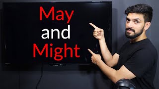 May and Might  Meaning of May and Might  When to use them [upl. by Aubert]