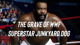 Famous Graves  The Grave of WWF Superstar Junkyard Dog [upl. by Eiramyelhsa]