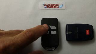 Come programmare telecomando BFT MItto su un telecomando copiatore Full F2 [upl. by Erdnaet]