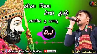 milan kakadiya  લીલા પિળા નેજા ફરકે રામાપિર રમકડું  dj remix songs  makwana gopal gadhula [upl. by Brittain]