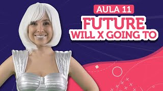 WILL X GOING TO entenda a diferença  Futuro em inglês  English in Brazil 11 [upl. by Atnes]