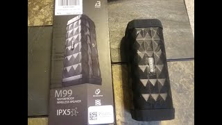 Bugani M99 Bluetooth Speaker Review [upl. by Frederico]