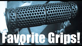 Pro Grip 714 Rally Grips cushy vibration dampening for your Yamaha TW200 dual sport motorcycle [upl. by Meghann844]