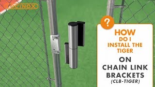 Chain Link Bracket for Tiger Gate Closer CLBTIGER  Locinox Installation Video [upl. by Sauls]