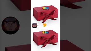 CHOOSE YOUR FAVORITE GIFT 🎁  GIFT GAME 🎮 gift shorts giftbox giftpackaging [upl. by Suoirtemed656]