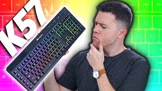 Corsair K57 RGB Wireless Keyboard Review  A Hard Pass [upl. by Bidget]