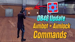 SetEdit OB46 Update AimbotAimlock Commands 💯  sensibilidade free fire ✅  setedit freefire ☠️ [upl. by Lodi]