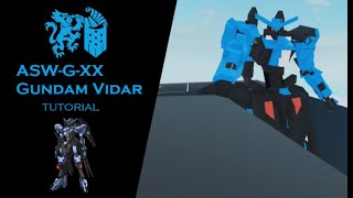 ASWGXX Gundam Vidar 600 subs special  Plane Crazy mech tutorial [upl. by Onitnevuj]