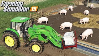 Hodowla świń  Farming Simulator 19  32 [upl. by Rednaxela72]