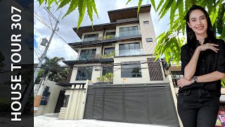 House Tour 307 • A Stylish and Homey Dream Townhouse in Mandaluyong • Presello [upl. by Annairam]