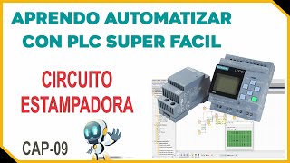 ESTAMPADORA VERTICAL │Programación Básica de PLC Logo8 SIEMENS ✅ [upl. by Vanden544]