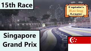 2019 Singapore Grand Prix Full Race Replay  CRL 1Season [upl. by Diahann]