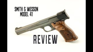 Smith amp Wesson Model 41 REVIEW [upl. by Uuge]