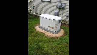 Generac 10kw propane generator installation [upl. by Koslo]