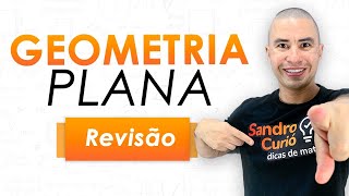 GEOMETRIA PLANA  ENEM  REVISÃO [upl. by Susejedairam]